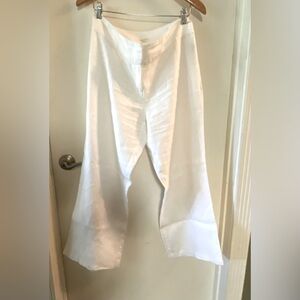 Eileen Fisher White Linen Pants
Size L